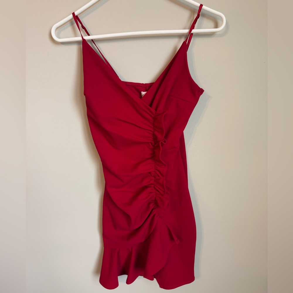 Emerald Sundae Red Homecoming Dress